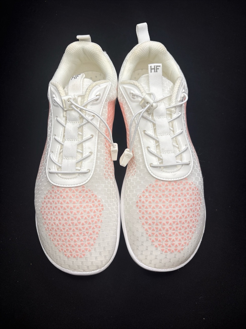 Hike Footwear HF Series II Cloud White Pink Barefoot Shoes Sneakers Wmn 12/12.5